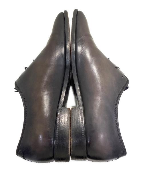 Berluti（ベルルッティ）Berluti アレッサンドロ スカーズ パティーヌ デムジュール カリグラフィー レザー シューズ/Alessandro Scars Patina Demesure Calligraphy Leather Shoes サイズ:8 1/2の古着・服飾アイテム