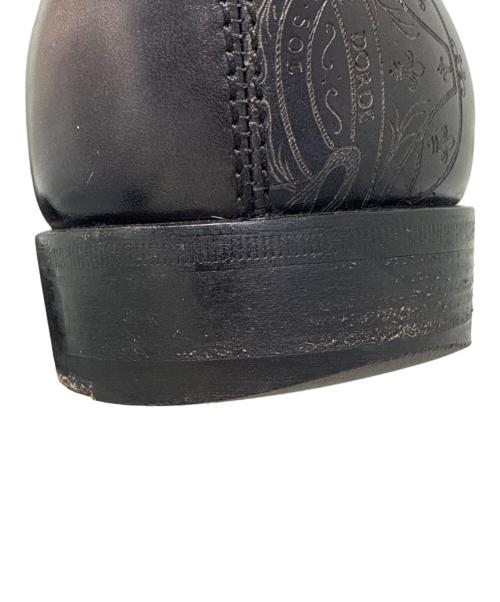 Berluti（ベルルッティ）Berluti アレッサンドロ スカーズ パティーヌ デムジュール カリグラフィー レザー シューズ/Alessandro Scars Patina Demesure Calligraphy Leather Shoes サイズ:8 1/2の古着・服飾アイテム