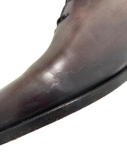 Berluti（ベルルッティ）Berluti アレッサンドロ スカーズ パティーヌ デムジュール カリグラフィー レザー シューズ/Alessandro Scars Patina Demesure Calligraphy Leather Shoes サイズ:8 1/2の古着・服飾アイテム