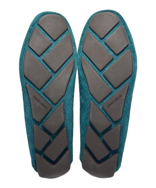 GIORGIO ARMANI（ジョルジョアルマーニ）GIORGIO ARMANI (ジョルジョアルマーニ) ドライビングシューズ ターコイズブルー サイズ:9の古着・服飾アイテム