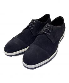 HUGO BOSS（ヒューゴ ボス）の古着「ダービーシューズ」｜ネイビー