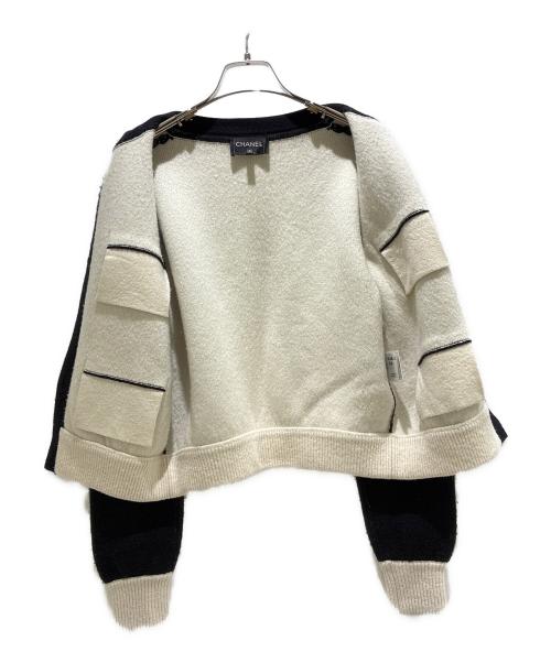 CHANEL（シャネル）CHANEL (シャネル) カシミヤニットカーディガンP71365 ブラック サイズ:36の古着・服飾アイテム