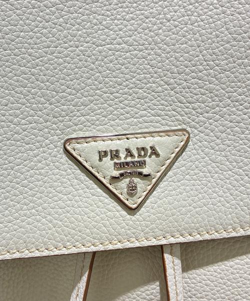 PRADA（プラダ）PRADA (プラダ) バックパック アイボリーの古着・服飾アイテム