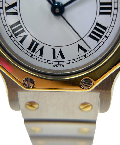 Cartier（カルティエ）Cartier (カルティエ) サントスオクタゴン SM Ref.W2001683 白文字盤 サイズ:SM/スモール/25mm/15.0cmの古着・服飾アイテム