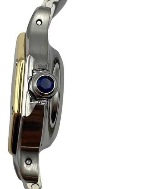 Cartier（カルティエ）Cartier (カルティエ) サントスオクタゴン SM Ref.W2001683 白文字盤 サイズ:SM/スモール/25mm/15.0cmの古着・服飾アイテム