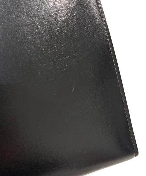 HERMES（エルメス）HERMES (エルメス) ケリー32外縫い/ボックスカーフ/ゴールド金具/〇O刻印/Kelly32 Sellier ブラック×ゴールド サイズ:32の古着・服飾アイテム