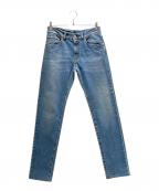 ETROエトロ）の古着「Back Horse Embroidered Denim Pants バックホースエンブロイダリー デニムパンツ」｜インディゴ