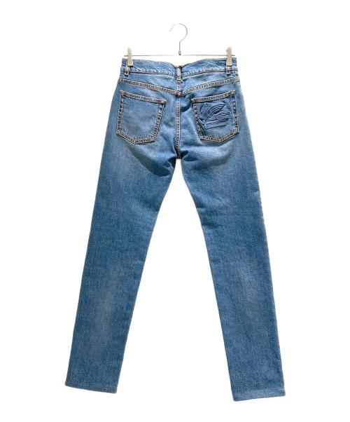ETRO（エトロ）ETRO (エトロ) Back Horse Embroidered Denim Pants バックホースエンブロイダリー デニムパンツ インディゴ サイズ:31の古着・服飾アイテム