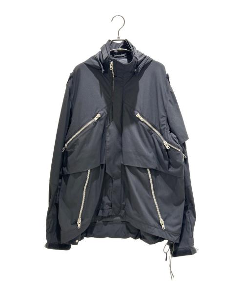 ACRONYM（アクロニウム）ACRONYM (アクロニウム) Encapsulated Nylon InterposeJ1WB-E J1WB-E Jacket ブラック サイズ:Mの古着・服飾アイテム