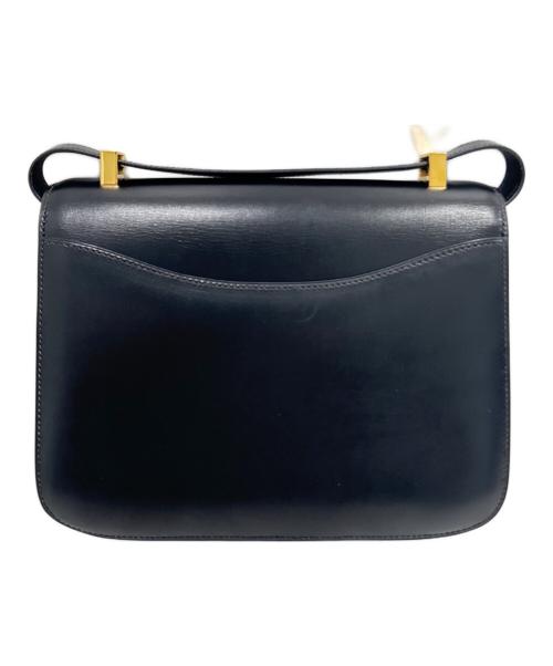 HERMES（エルメス）HERMES (エルメス) Constance23 コンスタンス23/ゴールド金具/ノワール/ブラック系/ボックスカーフ/□A刻印:2017年製 ブラック サイズ:23の古着・服飾アイテム