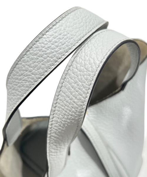 HERMES（エルメス）HERMES (エルメス) Picotin Lock PM/ピコタンロック PM/トリヨンクレマンス/ブルーグレー系/ゴールド金具/B刻印:2023年製 ブルーグレー系 サイズ:PMの古着・服飾アイテム