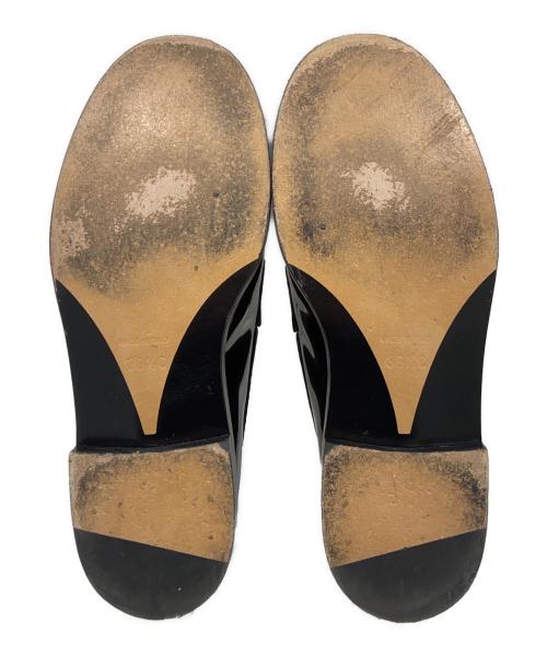 CHANEL（シャネル）CHANEL (シャネル) ココマーク パテントレザー ローファー/Coco Mark Patent Leather Loafers Glossy Slip On Shoes/G37430 ブラック サイズ:36 1/2の古着・服飾アイテム