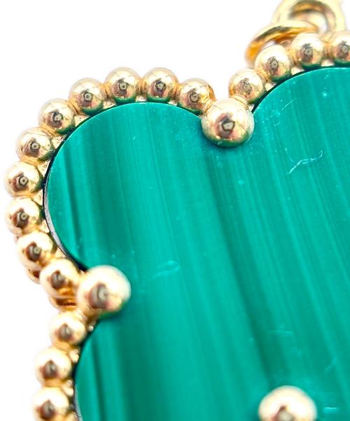 VAN CLEEF & ARPELS（ヴァンクリーフ＆アーペル）VAN CLEEF & ARPELS ヴィンテージ アルハンブラ ペンダント マラカイト ネックレス/Vintage Alhambra Pendant Malachite Necklace/VCARO9VA00 サイズ:ヴィンテージの古着・服飾アイテム