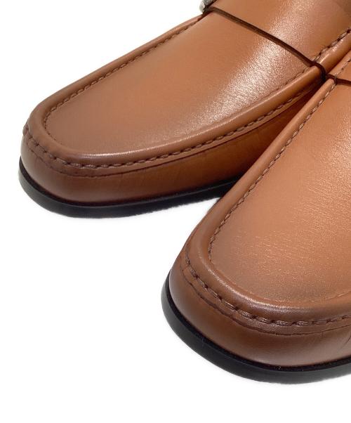 Ferragamo（フェラガモ）Ferragamo (フェラガモ) モカシンローファー ブラウン サイズ:9の古着・服飾アイテム