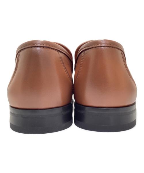Ferragamo（フェラガモ）Ferragamo (フェラガモ) モカシンローファー ブラウン サイズ:9の古着・服飾アイテム