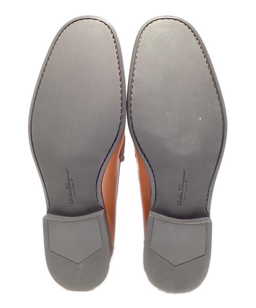 Ferragamo（フェラガモ）Ferragamo (フェラガモ) モカシンローファー ブラウン サイズ:9の古着・服飾アイテム