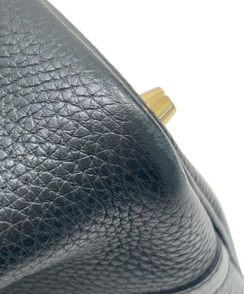 HERMES（エルメス）HERMES (エルメス) ピコタンロックPM/Picotin Lock/ノワール/トリヨンクレマンス/シルバー金具/U刻印：2022年製 ブラック サイズ:PMの古着・服飾アイテム