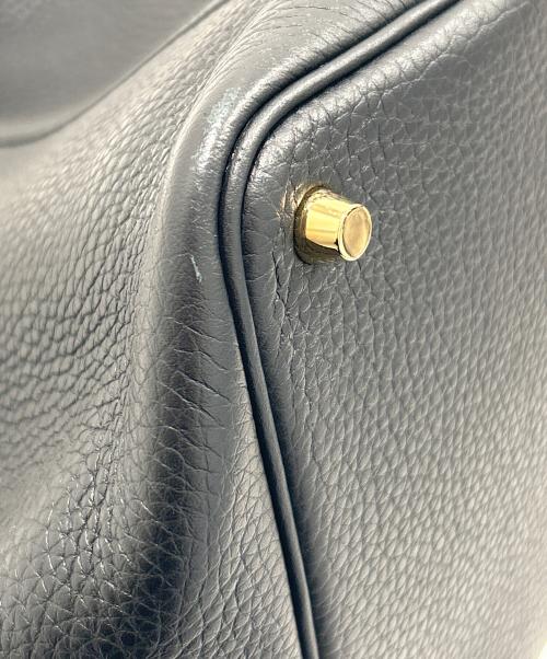 HERMES（エルメス）HERMES (エルメス) ピコタンロックPM/Picotin Lock/ノワール/トリヨンクレマンス/シルバー金具/U刻印：2022年製 ブラック サイズ:PMの古着・服飾アイテム