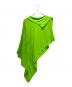 MM6 Maison Margiela（エムエムシックスメゾンマルジェラ）の古着「asimmetrico verde firmato アシンメトリーシャツ /S32NC0618 S43455」｜黄緑