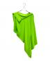 MM6 Maison Margiela (エムエムシックスメゾンマルジェラ) asimmetrico verde firmato アシンメトリーシャツ /S32NC0618 S43455 黄緑 サイズ:160/84A：30000円