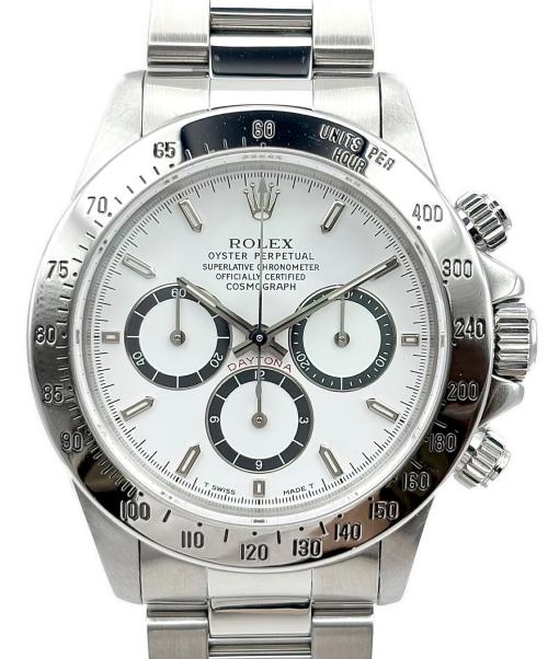 ROLEX（ロレックス）ROLEX Cosmograph Daytona Mark IV Dial “Inverted 6” El Primero コスモグラフ デイトナ マーク4ダイヤル 逆6 エル・プリメロ Ref.16520 白文字盤の古着・服飾アイテム