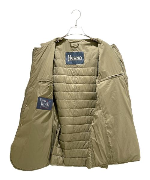 HERNO（ヘルノ）HERNO (ヘルノ) ダウンジャケット オリーブ サイズ:46の古着・服飾アイテム
