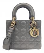 Christian Diorクリスチャン ディオール）の古着「Lady Dior My ABCDior バッグ スモール」｜ライトグレー
