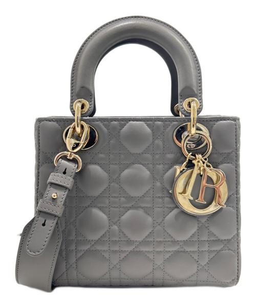 Christian Dior（クリスチャン ディオール）Christian Dior (クリスチャン ディオール) Lady Dior My ABCDior バッグ スモール ライトグレー サイズ:スモールの古着・服飾アイテム