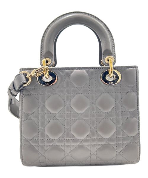 Christian Dior（クリスチャン ディオール）Christian Dior (クリスチャン ディオール) Lady Dior My ABCDior バッグ スモール ライトグレー サイズ:スモールの古着・服飾アイテム