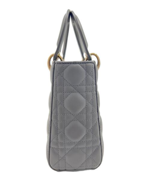 Christian Dior（クリスチャン ディオール）Christian Dior (クリスチャン ディオール) Lady Dior My ABCDior バッグ スモール ライトグレー サイズ:スモールの古着・服飾アイテム