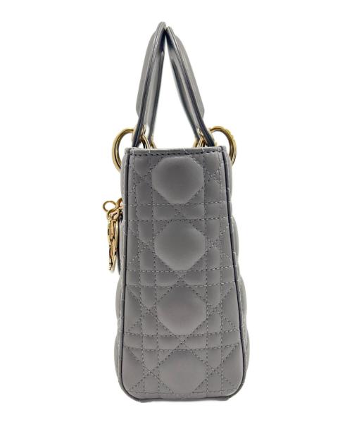 Christian Dior（クリスチャン ディオール）Christian Dior (クリスチャン ディオール) Lady Dior My ABCDior バッグ スモール ライトグレー サイズ:スモールの古着・服飾アイテム