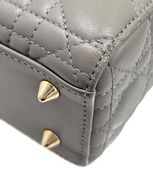 Christian Dior（クリスチャン ディオール）Christian Dior (クリスチャン ディオール) Lady Dior My ABCDior バッグ スモール ライトグレー サイズ:スモールの古着・服飾アイテム