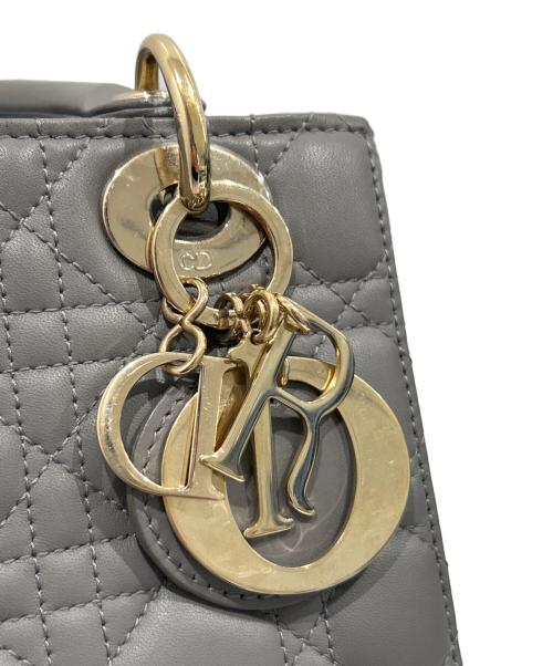 Christian Dior（クリスチャン ディオール）Christian Dior (クリスチャン ディオール) Lady Dior My ABCDior バッグ スモール ライトグレー サイズ:スモールの古着・服飾アイテム