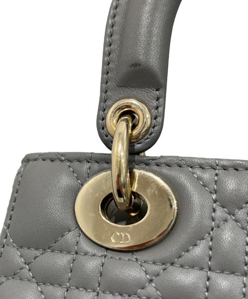 Christian Dior（クリスチャン ディオール）Christian Dior (クリスチャン ディオール) Lady Dior My ABCDior バッグ スモール ライトグレー サイズ:スモールの古着・服飾アイテム