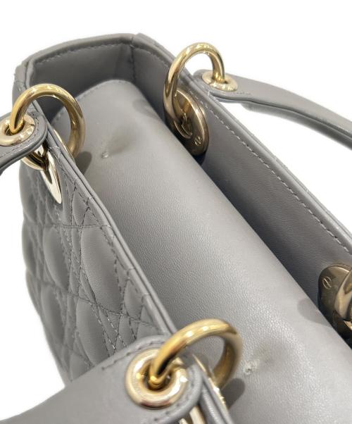 Christian Dior（クリスチャン ディオール）Christian Dior (クリスチャン ディオール) Lady Dior My ABCDior バッグ スモール ライトグレー サイズ:スモールの古着・服飾アイテム