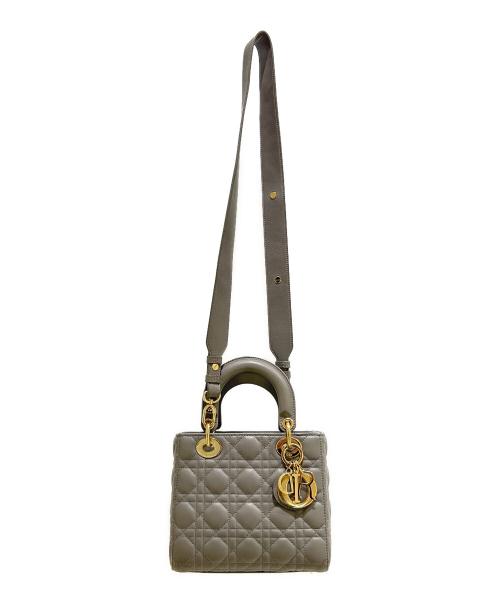 Christian Dior（クリスチャン ディオール）Christian Dior (クリスチャン ディオール) Lady Dior My ABCDior バッグ スモール ライトグレー サイズ:スモールの古着・服飾アイテム