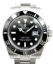 ROLEX（ロレックス）の古着「Submariner Date サブマリーナデイト Ref:116610LN 40mm 黒文字盤」｜黒文字盤