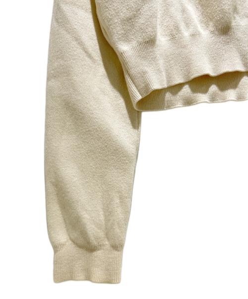 CABAN（キャバン）CABAN (キャバン) コットンカシミヤカーディガン アイボリー サイズ:XSの古着・服飾アイテム