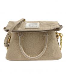 Maison Margiela（メゾンマルジェラ）の古着「「5AC」マイクロ ショルダーバッグ/5AC Micro Shoulder Bag」｜アイボリー