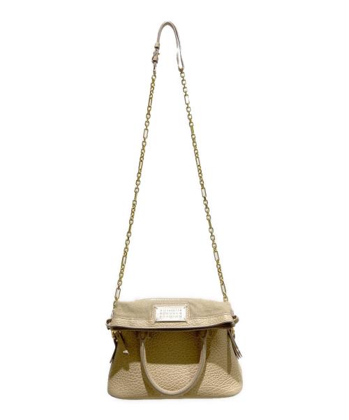 Maison Margiela（メゾンマルジェラ）Maison Margiela (メゾンマルジェラ) 「5AC」マイクロ ショルダーバッグ/5AC Micro Shoulder Bag アイボリー サイズ:マイクロの古着・服飾アイテム