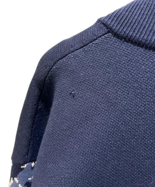LOUIS VUITTON（ルイ ヴィトン）LOUIS VUITTON (ルイ ヴィトン) モノグラムジップアップニットブルゾン RM241M ZD4 HQN04W ネイビー サイズ:Lの古着・服飾アイテム