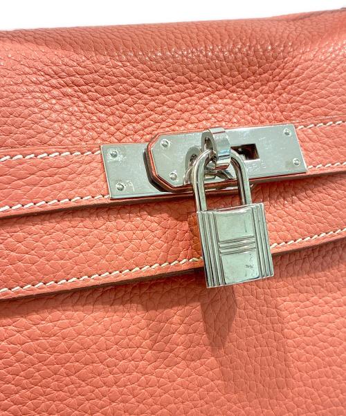 HERMES（エルメス）HERMES (エルメス) ケリー32内縫い/Kelly32/シルバー金具/トリヨンクレマンス/クレヴェット/□Q刻印:2013年製 クレヴェット サイズ:32の古着・服飾アイテム