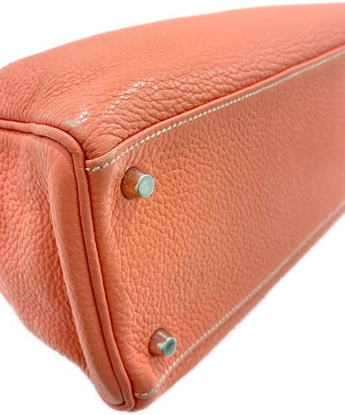 HERMES（エルメス）HERMES (エルメス) ケリー32内縫い/Kelly32/シルバー金具/トリヨンクレマンス/クレヴェット/□Q刻印:2013年製 クレヴェット サイズ:32の古着・服飾アイテム