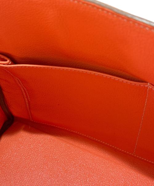 HERMES（エルメス）HERMES (エルメス) ケリー32内縫い/Kelly32/シルバー金具/トリヨンクレマンス/クレヴェット/□Q刻印:2013年製 クレヴェット サイズ:32の古着・服飾アイテム