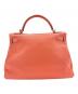 HERMES (エルメス) ケリー32内縫い/Kelly32/シルバー金具/トリヨンクレマンス/クレヴェット/□Q刻印:2013年製 クレヴェット サイズ:32：1100000円