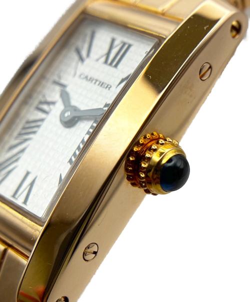 Cartier（カルティエ）Cartier (カルティエ) タンク アロンジェ ラニエール/金無垢時計/ピンクゴールド/W15373X5/クォーツ サイズ:-の古着・服飾アイテム