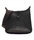 HERMESエルメス）の古着「エブリンPM/EvelynePM/K刻印」｜ブラウン系/ゴールド金具/エベンヌ