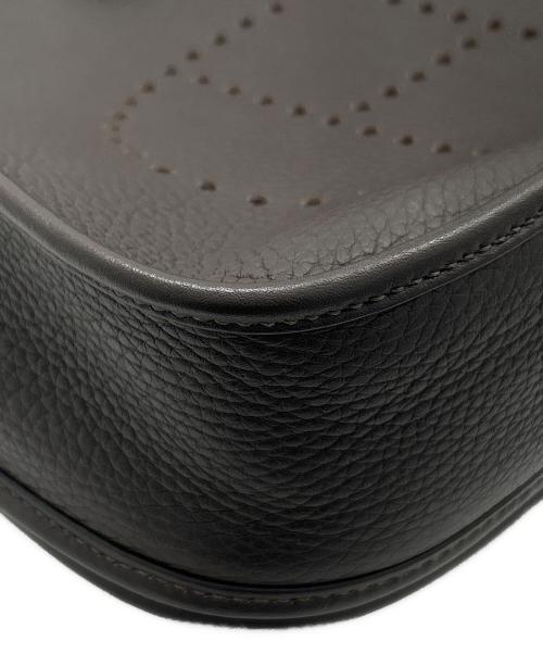 HERMES（エルメス）HERMES (エルメス) エブリンPM/EvelynePM/K刻印 ブラウン系/ゴールド金具/エベンヌ サイズ:PMの古着・服飾アイテム