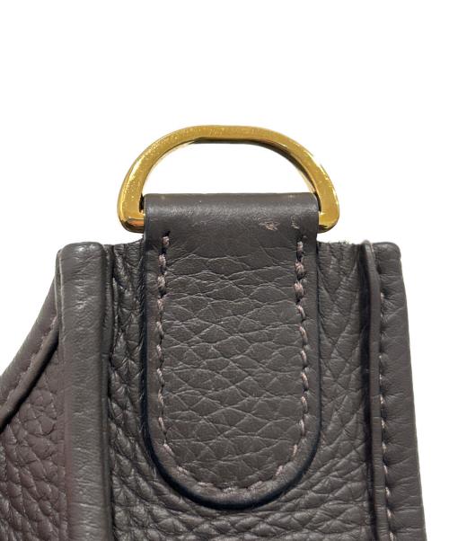 HERMES（エルメス）HERMES (エルメス) エブリンPM/EvelynePM/K刻印 ブラウン系/ゴールド金具/エベンヌ サイズ:PMの古着・服飾アイテム
