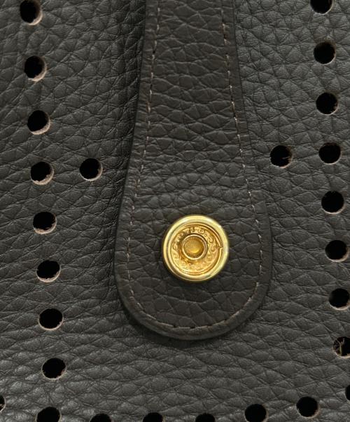 HERMES（エルメス）HERMES (エルメス) エブリンPM/EvelynePM/K刻印 ブラウン系/ゴールド金具/エベンヌ サイズ:PMの古着・服飾アイテム